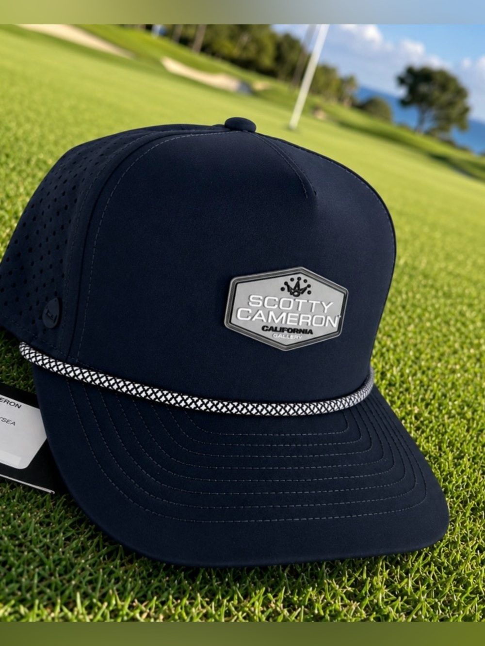 NWT Scotty Cameron X Melin Gallery Exclusive Navy Odysea Classic Homeplate Hat